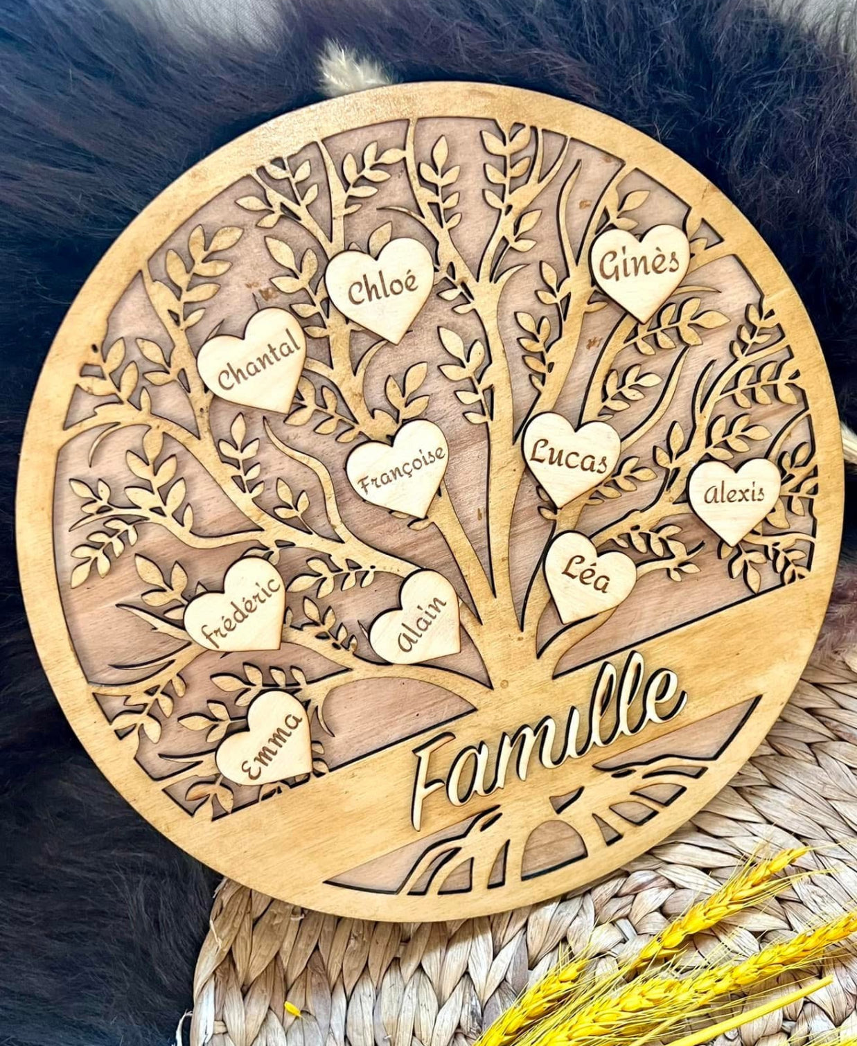 Cadeau en bois
