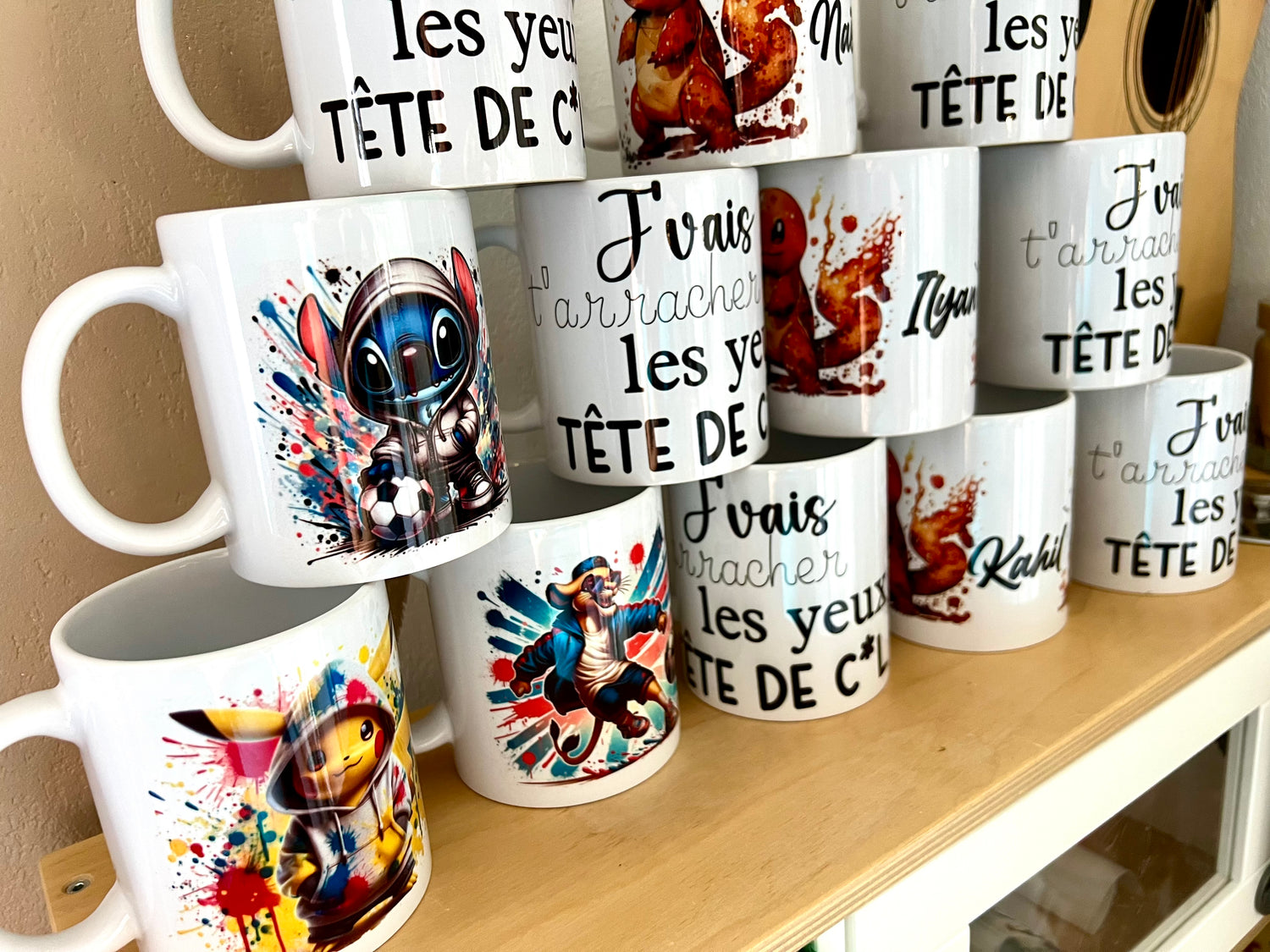 Les tasses